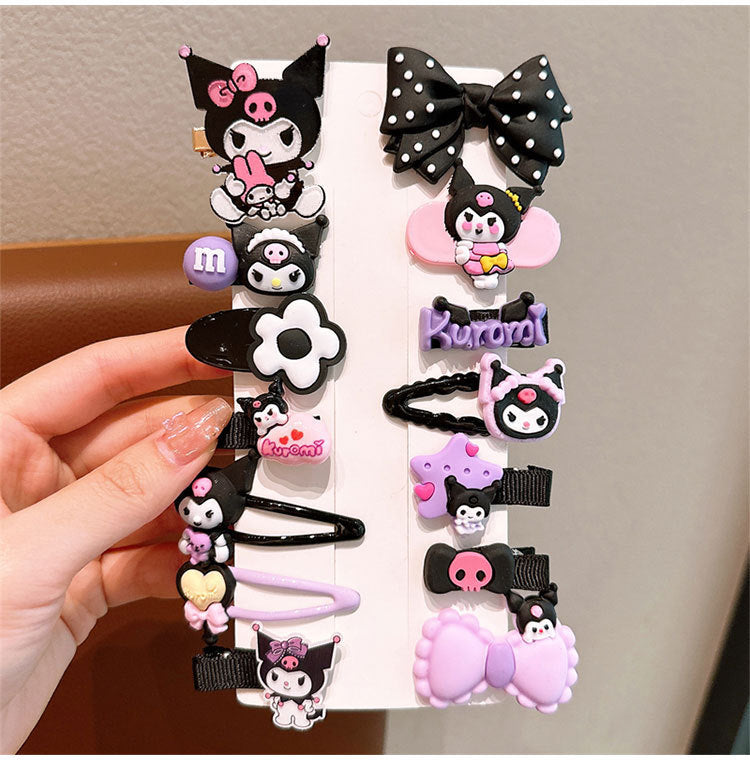 Girl'S Cartoon Style Cartoon Character Plastic Resin Hair Clip