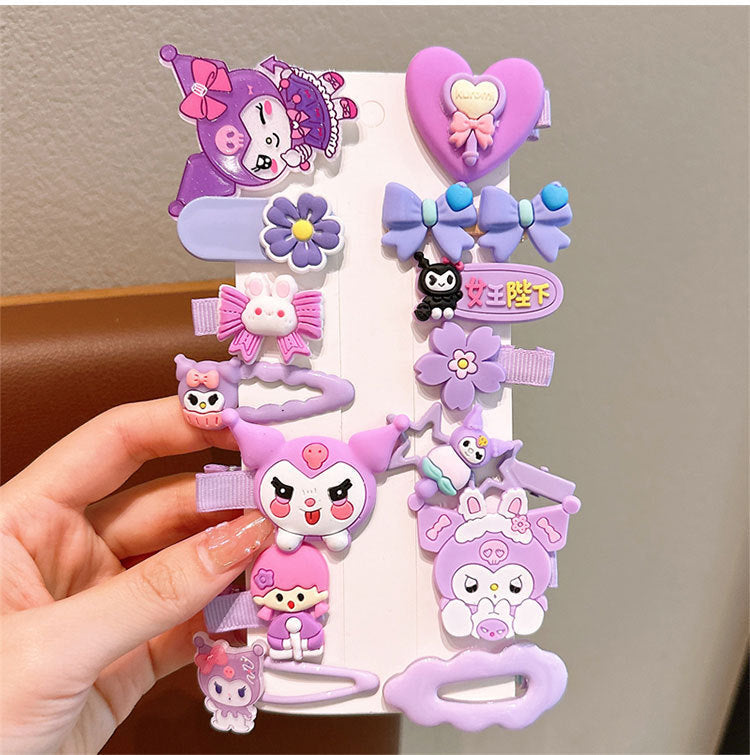 Girl'S Cartoon Style Cartoon Character Plastic Resin Hair Clip