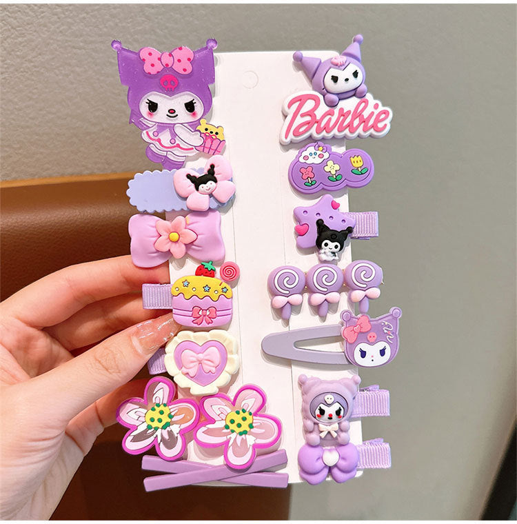 Girl'S Cartoon Style Cartoon Character Plastic Resin Hair Clip