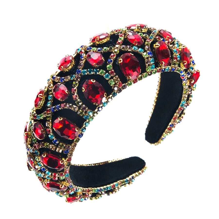 hair band europe and america sponge velvet wide headband women