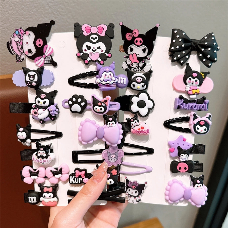 Girl'S Cartoon Style Cartoon Character Plastic Resin Hair Clip