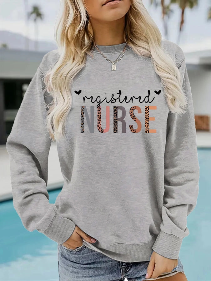 Women's Hoodie Long Sleeve T-Shirts Printing Streetwear Letter