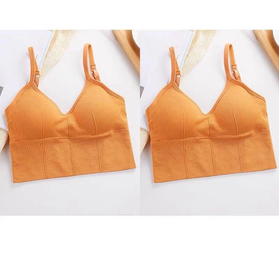 Solid Color Sports Bras Comfort Bra