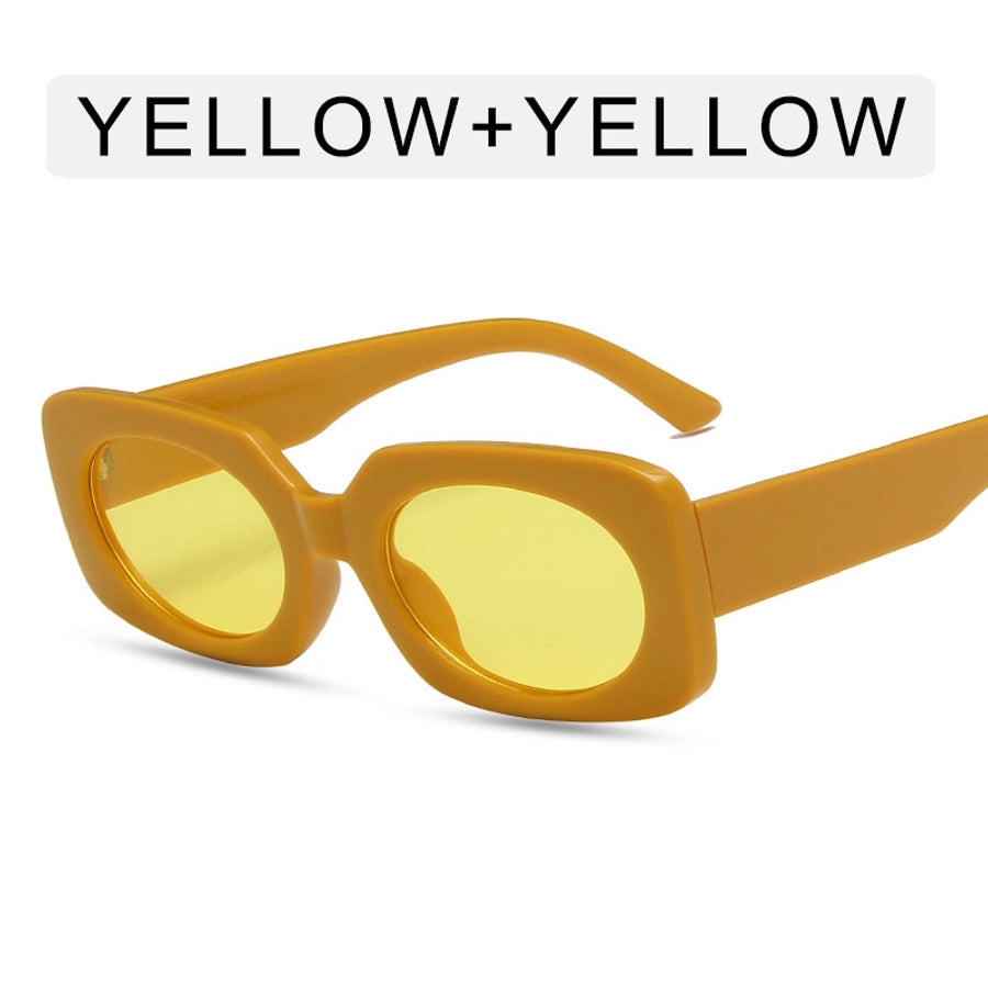 fashion new style candy color square frame sunshade sunglasses