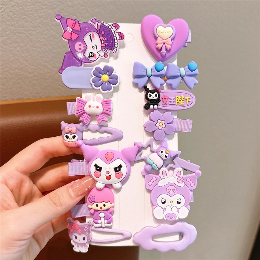 Girl'S Cartoon Style Cartoon Character Plastic Resin Hair Clip