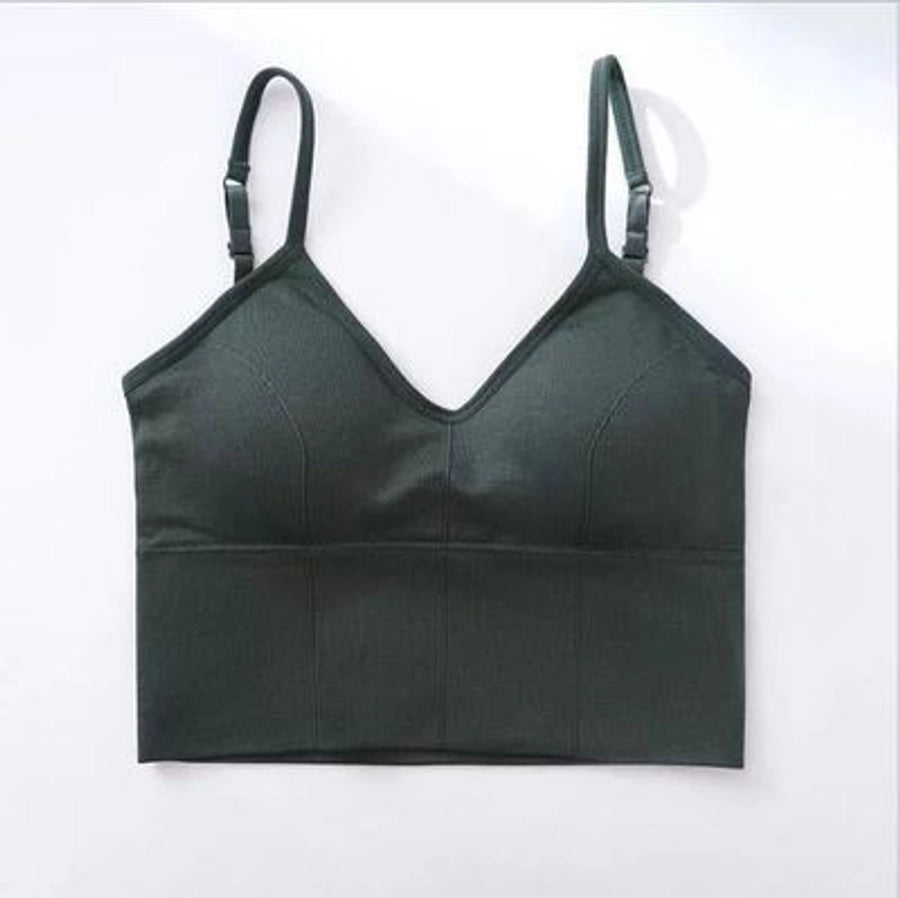 Solid Color Sports Bras Comfort Bra