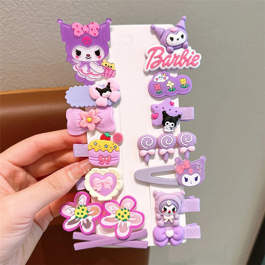 Girl'S Cartoon Style Cartoon Character Plastic Resin Hair Clip