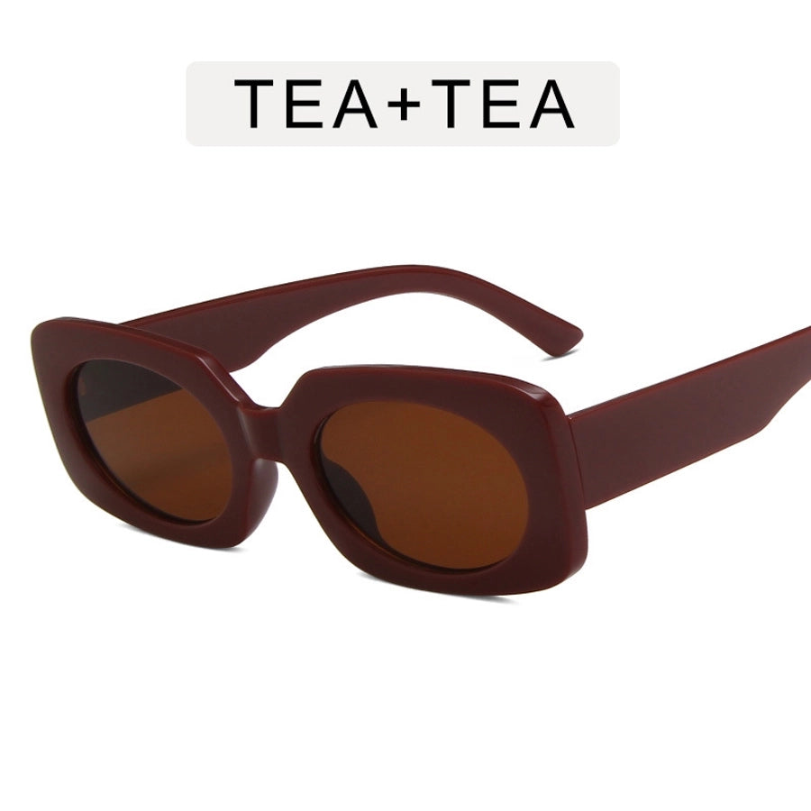 fashion new style candy color square frame sunshade sunglasses