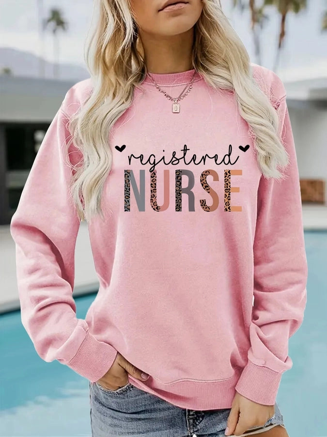 Women's Hoodie Long Sleeve T-Shirts Printing Streetwear Letter