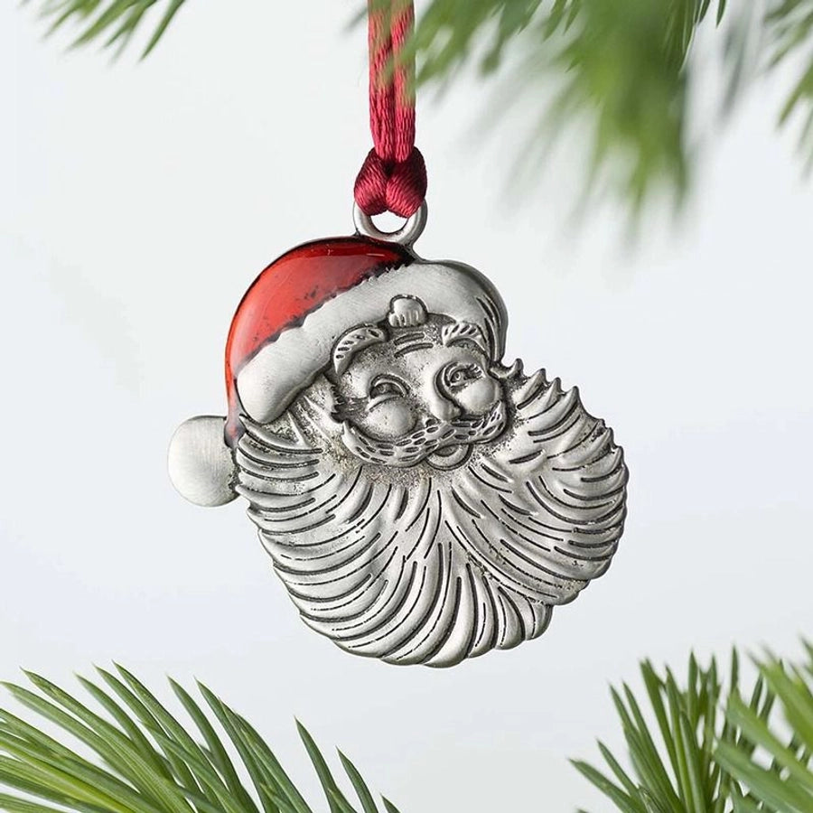 christmas decorations cute snowman metal pendant