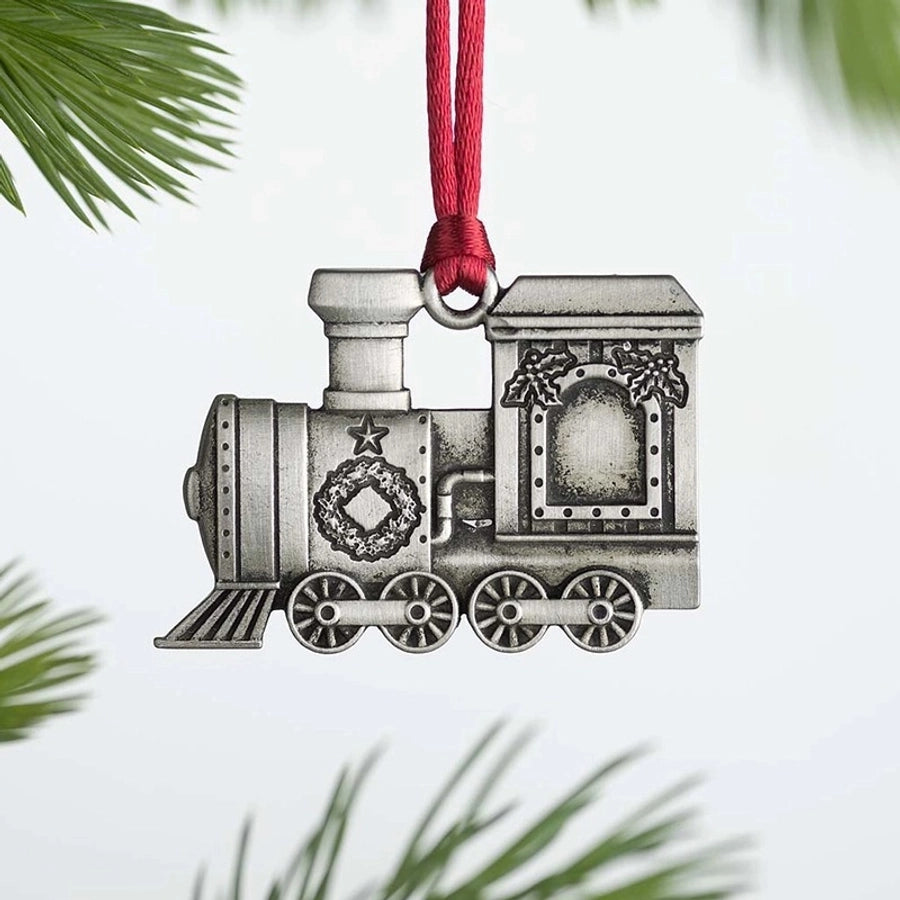 christmas decorations cute snowman metal pendant