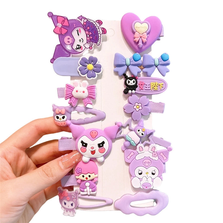 Girl'S Cartoon Style Cartoon Character Plastic Resin Hair Clip