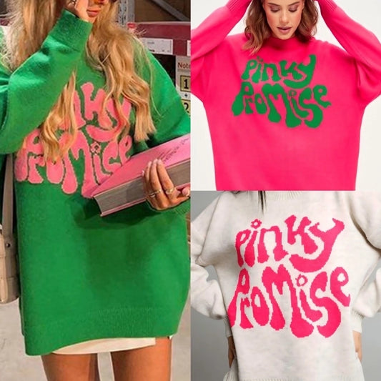 Women's Sweater Long Sleeve Sweaters & Cardigans Printing Casual Letter Color Block